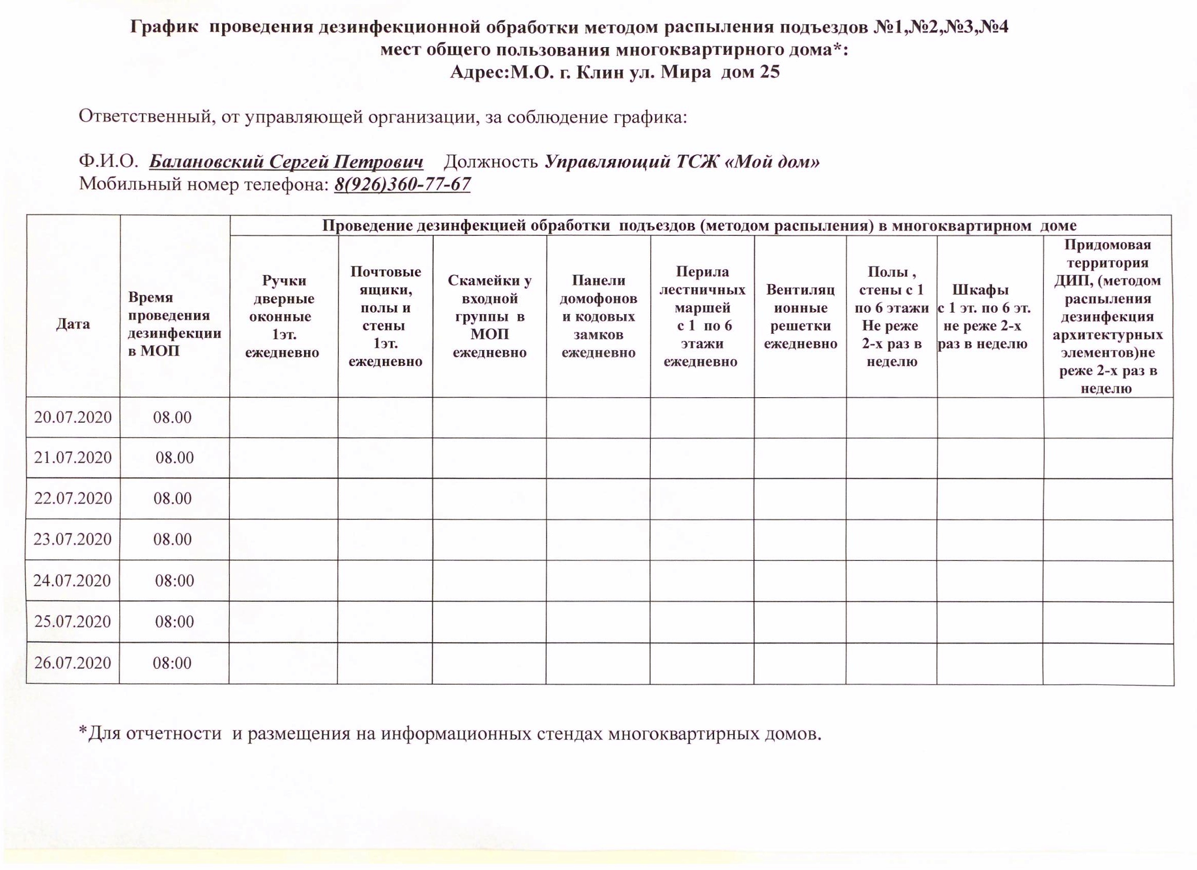 ТСЖ «Мой дом» | г. Клин, ул. Мира, д. 25 | Page 9